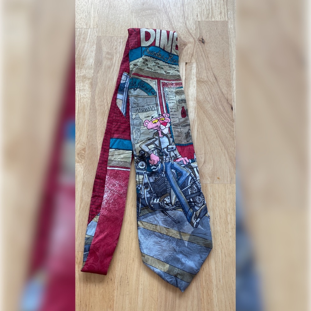 Vintage Pink Panther Tie